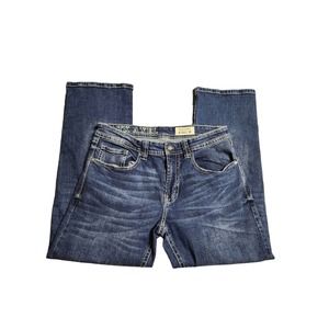 TK Axel Slim Boot 34x30 Mens Jeans Embroidered Pockets